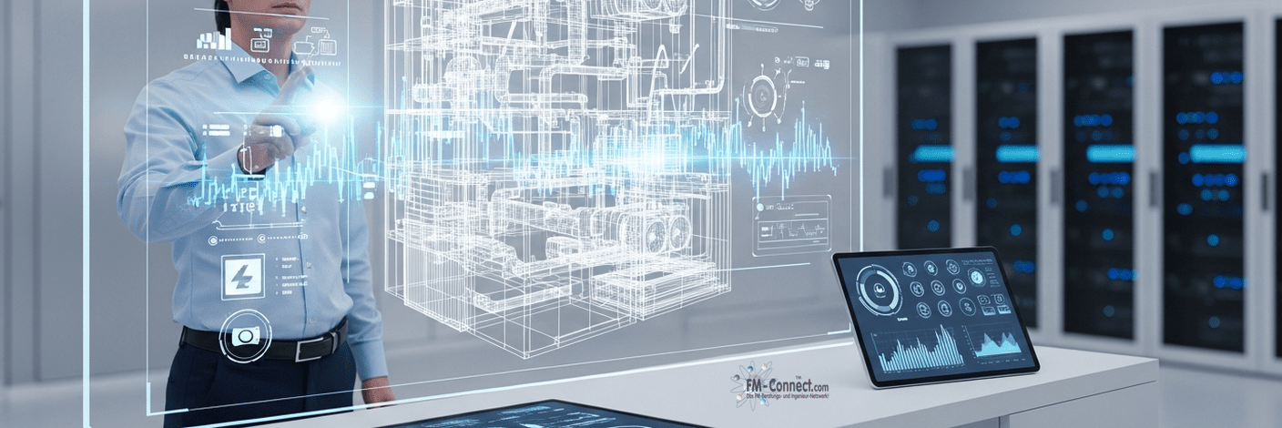 Digitalisierung im Facility Management mit vernetzten Systemen und moderner Gebäudesteuerung